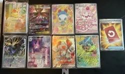 Pokemon Cards - Full Art Bundle Incl Floette SIR - Ascended, Chaos, Destined - Image 1