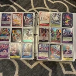 One Piece Binder Lot Japanese 531 Cards! - Image 2