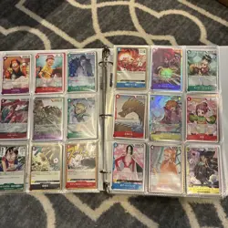One Piece Binder Lot Japanese 531 Cards! - Image 3