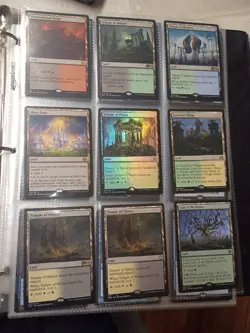 Book of Magic the Gathering Cards LOTS of RARES and Foils Vintage til Now - Image 1