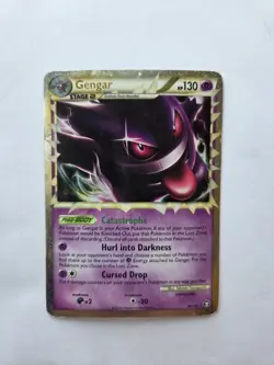 Gengar Prime 94/102 Ultra Rare Holo HeartGold SoulSilver Triumphant Pokemon Card - Image 1