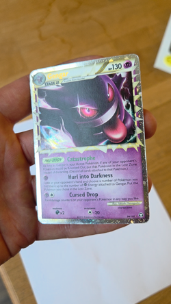Gengar Prime 94/102 Ultra Rare Holo HeartGold SoulSilver Triumphant Pokemon Card - Image 2