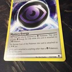 2014 Pokemon XY Phantom Forces Mystery Energy #112/119 Special Energy Card - Image 3