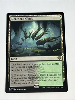 1x Deathcap Glade - Secrets of Strixhaven Near Mint - MTG - Image 1