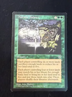 MTG - Natural Balance - Mirage - Multiple Available - LP (Magic: The Gathering) - Image 1