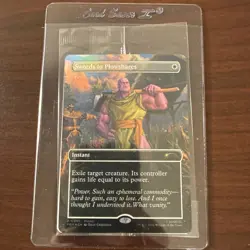 THANOS Magic the Gathering PSA Magazine Promo Swords to Plowshares Marvel MTG - Image 1