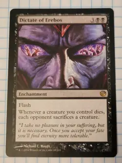 Dictate of Erebos (65) - Normal - Journey Into Nyx (JOU) - MTG Enchantment - Image 1
