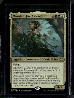 Maralen, Fae Ascendant - 233 - Foil - ECL - NM - MTG Magic the Gathering - Image 1