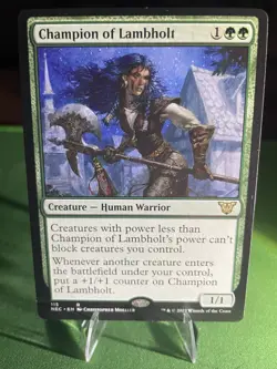 Champion of Lambholt NEC 115 English NM - MTG - Image 3