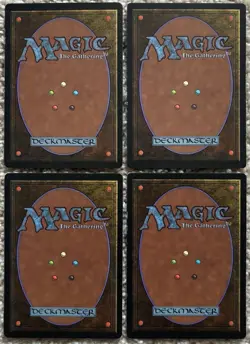 MTG Havenwood Battleground x4 Fallen Empires Playset Vintage 1994 Rare Land LP - Image 2
