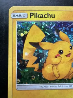 Pokemon Pikachu SM86 Sun & Moon Black Star Promo Holo General Mills (LP) - Image 2
