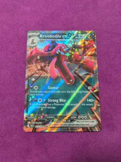 Krookodile ex 055/086 - Chaos Rising English - Pokemon TCG NM+ - Image 1