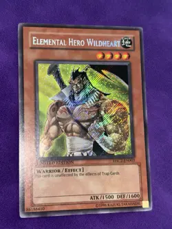 Elemental HERO Wildheart Ehc2-En003 Elemental Hero Collection 2 Limited Yugioh - Image 2
