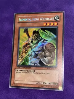Elemental HERO Wildheart Ehc2-En003 Elemental Hero Collection 2 Limited Yugioh - Image 3