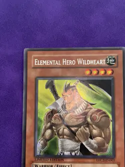 Elemental HERO Wildheart Ehc2-En003 Elemental Hero Collection 2 Limited Yugioh - Image 4