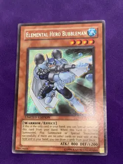 EHC1-EN003 Elemental HERO Bubbleman Elemental HERO Collection Yugioh - Image 2