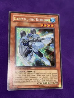 EHC1-EN003 Elemental HERO Bubbleman Elemental HERO Collection Yugioh - Image 3