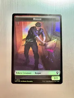 Rogue / Spirit - 0010/0025 - MTG: Secrets of Strixhaven - Token - FOIL - Image 1