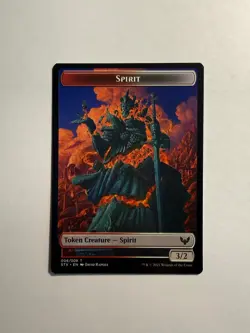 Spirit Token 6 MTG Strixhaven: School of Mages - Image 1