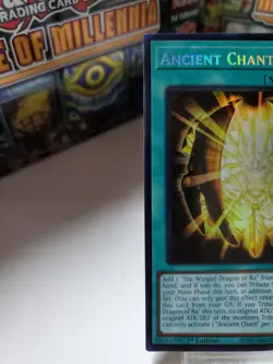 Yu-Gi-Oh Maze of Millennia #MZMI-EN069 Ancient Chant Collector's Rare - Image 4