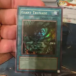 Yu-Gi-Oh! TCG Giant Trunade Foil Magic Ruler MRL-048 Konami English - Image 1