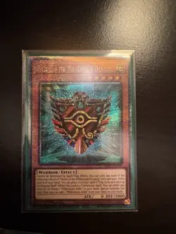 Yugioh Shield of the Millennium Dynasty INFO-EN003 Quarter Century Rare NM - Image 1