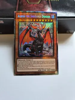 Yugioh Rarity 5 - Albion the Shrouded Dragon (Starlight Rare) - RA05-EN019 - Image 1