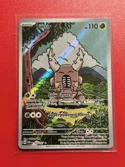Pinsir 168/167 Twilight Masquerade Illustration Rare Holo Pokemon TCG MINT - Image 1