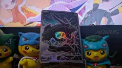 Shinning Rayquaza ACG Custom-Art Kawaii Pokeemon Anime Holo Foil Textured Card - Image 4