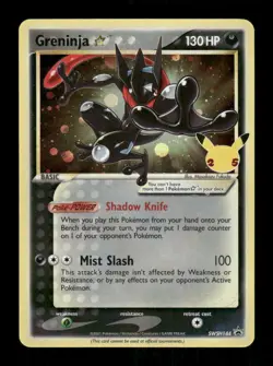 Pokemon SWSH: Sword & Shield Promo Cards #SWSH144 Greninja Star Promo - Image 1