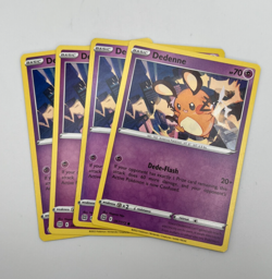 Dedenne 067/172 4x x4 Pokemon Cards Brilliant Stars Playset - Image 1