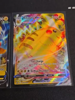 PIKACHU VMAX SWSH286 & PIKACHU V SWSH285 PROMO CARDS NM Pokemon TCG Black Star - Image 3