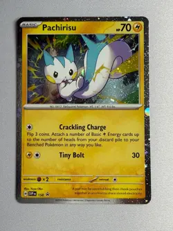 Pachirisu - SV: Scarlet & Violet Promo Cards 158 Holo Foil - Image 1