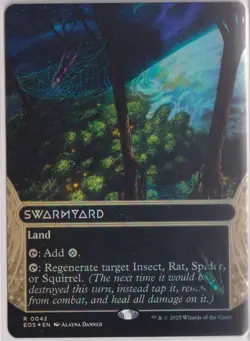 MTG Swarmyard (Borderless) Edge of Eternities: Stellar Sights Foil - Image 1