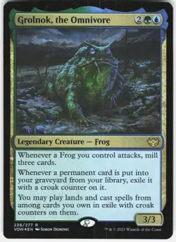 Grolnok, the Omnivore 238 Innistrad: Crimson Vow Magic: The Gathering Foil NM - Image 1