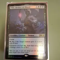 Vilis, Broker of Blood Foil M20 122 NM - Image 1