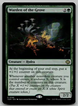 Warden of the Grove R Tarkir: Dragonstorm 166 NM - Image 1