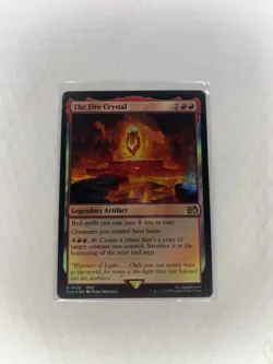 The Fire Crystal Final Fantasy Foil - Image 1