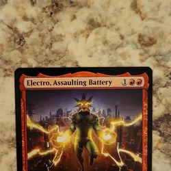 Wizards Magic Electro, Assaulting Battery Legendary Creature Red Rare Marvel 00… - Image 2