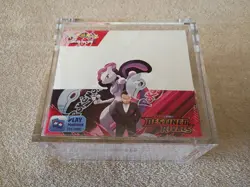 Minty Factory Sealed Pokemon Destined Rivals Booster Box With Acrylic Case - Image 1