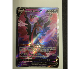 Galarian Moltres V Chilling Reign 176/198 Full Art Holo Ultra Rare 220 HP - Image 1
