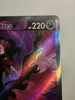 Galarian Moltres V Chilling Reign 176/198 Full Art Holo Ultra Rare 220 HP - Image 3