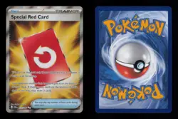 SPECIAL RED CARD ULTRA RARE 113/086 NM POKEMON - Image 3