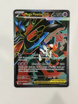 Pokemon TCG Mega Floette ex 101/086 Ultra Rare Full Art Chaos Rising ME04 NM - Image 1