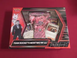 Pokemon TCG Team Rocket's Mewtwo EX Box - Destined Rivals - NEW, FACTORY SEALED - Image 1