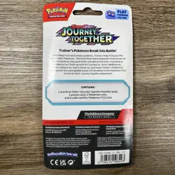 Pokemon Scarlet & Violet Journey Together Booster Pack - Promo Scraggy Pokemon - Image 5
