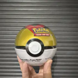 Pokemon TCG Poke Ball Tin Metal Deck English 2022 Sealed MPN 210-85021 - Image 1