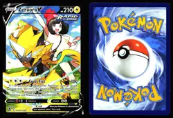 ZERAORA V TG16/TG30 HOLO V RARE SILVER TEMPEST TRAINER GALLERY POKEMON LP - Image 3