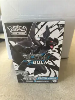 Pokemon TCG Black Bolt Booster Bundle - Sealed 6 packs - Image 1