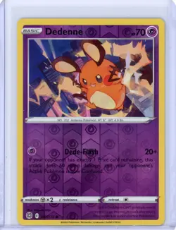 Dedenne 67/172 Reverse Holo - 2022 Brilliant Stars - Pokemon TCG - Image 1
